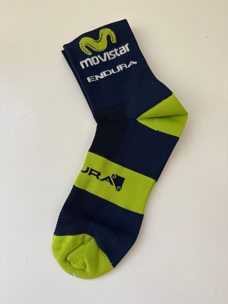 Brugt Endura Team Movistar Socks bike — billede 2 af 2