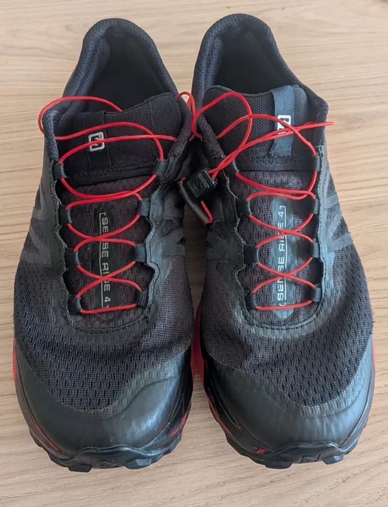 Used Salomon Sense Ride 4 Running Shoes