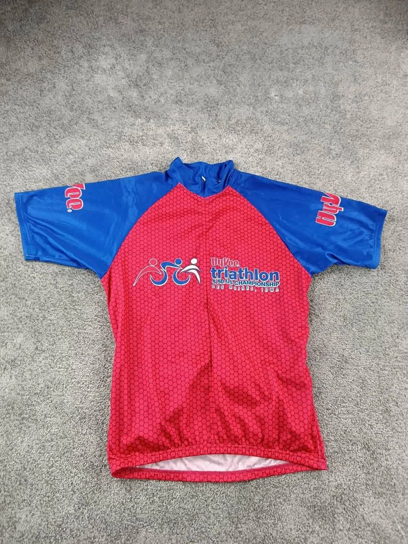 Used hyvee maillot velo homme taille l -27 7587 triathlon ITU World Triathlon iowa, marque:, état: Très bon état, taille: L, 15, 00 € Cycling Clothing