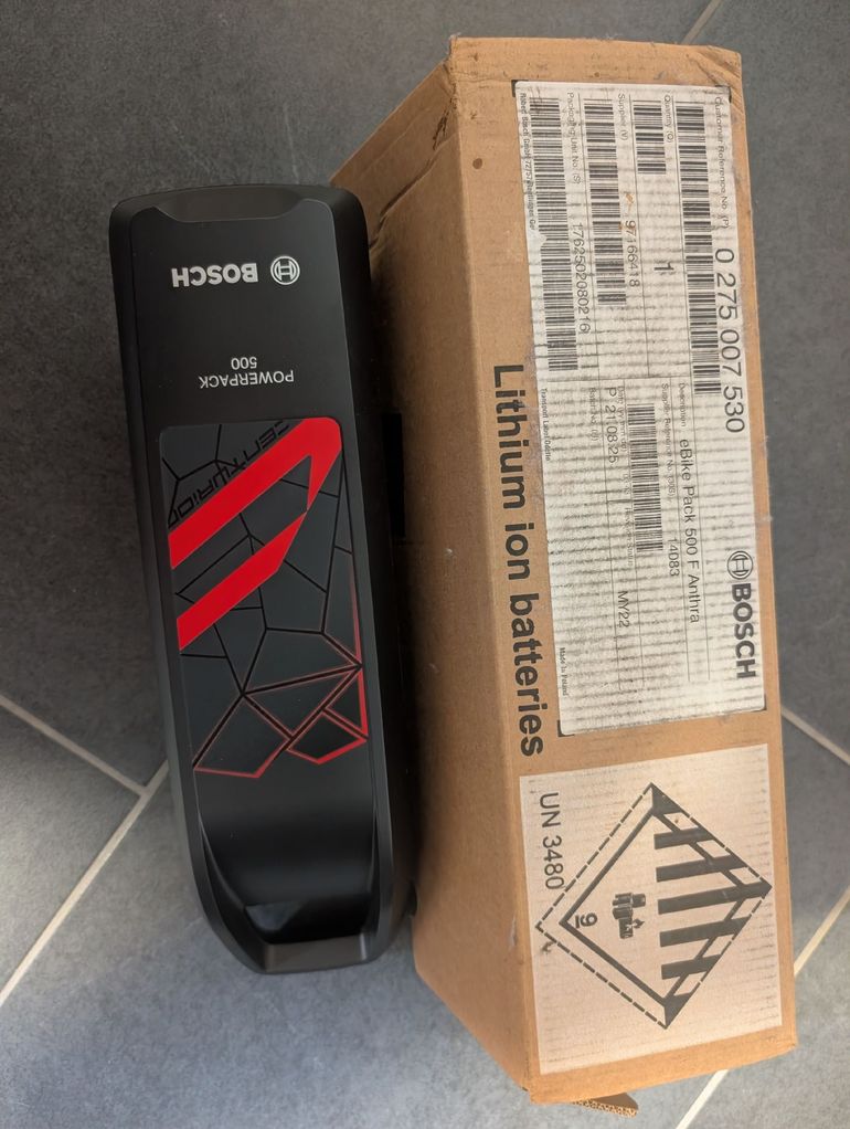 Brugt Bosch Power Pack 500Wh bike — billede 2 af 2