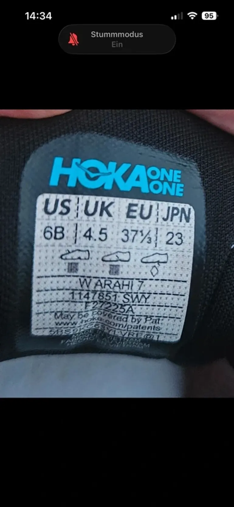 Brugt Hoka Laufschuhe bike — billede 6 af 6