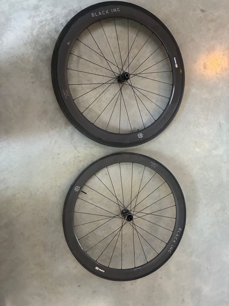 Brugt Black Inc Forty Five Wheelset Wheels