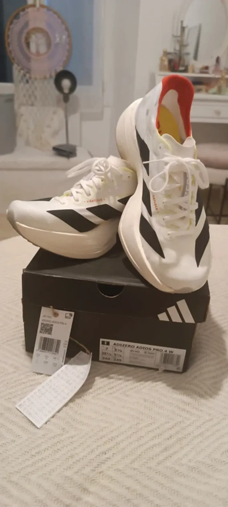 Used Adidas Adizero Pro 4 Running Shoes