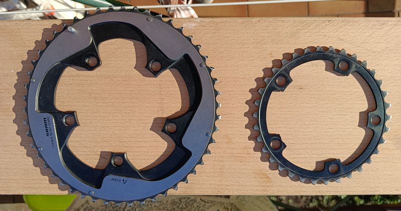Gebrauchtes Sram Red / Force X-Glide Chainrings Drivetrain & Pedals