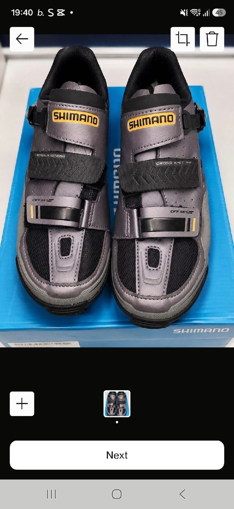 Brugt Shimano SH-M163G SPD Shoes Cycling Shoes