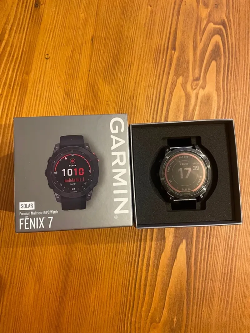 Brugt Garmin Fenix 7 Solar Electronics