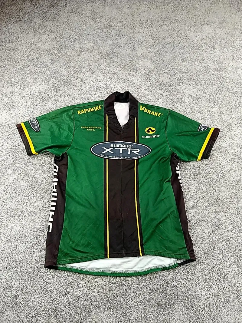 Käytetty Shimano maillot velo homme taille L -54 9281 cyclisme vtt respirant xtr Cycling Clothing