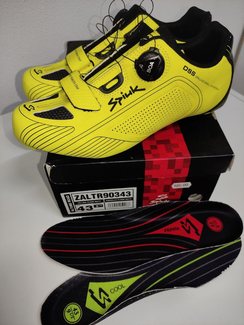 Spiuk Altube Road Boa New Cycling Shoes usato