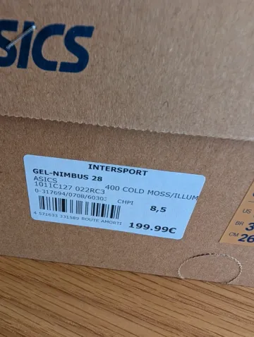 Tweedehands Asics Gel Nimbus 28 bike — afbeelding 12 van 14
