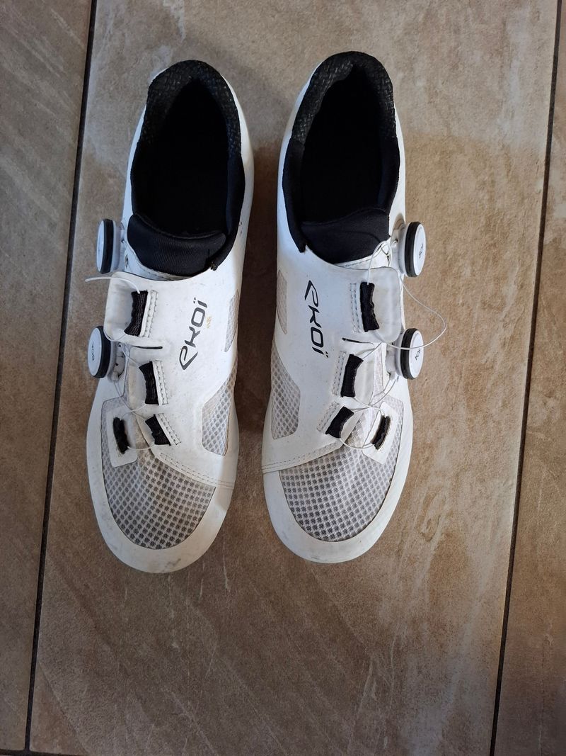 Tweedehands Ekoi Perf R4 Road Cycling Shoes Cycling Shoes