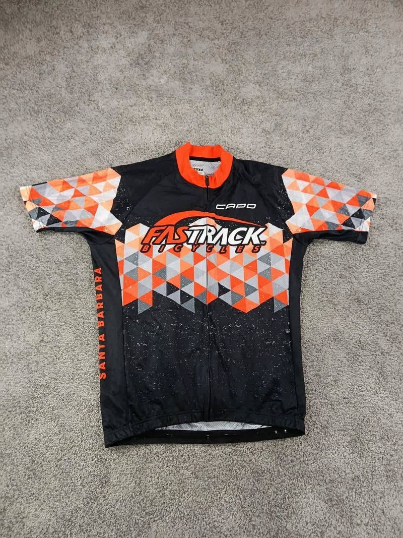 Used Capo maillot velo homme taille l -36 7910 cyclisme route respirant Cycling Clothing