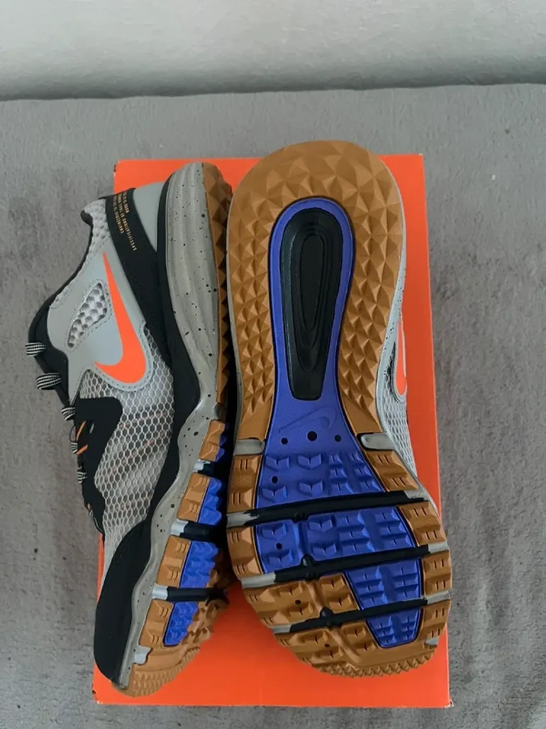 Brugt Orange Nike Laufschuhe bike — billede 4 af 7