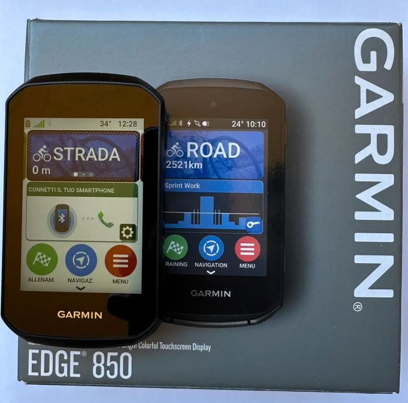 Used Garmin Edge 850 GPS Cycling Computer Cycling Accessories