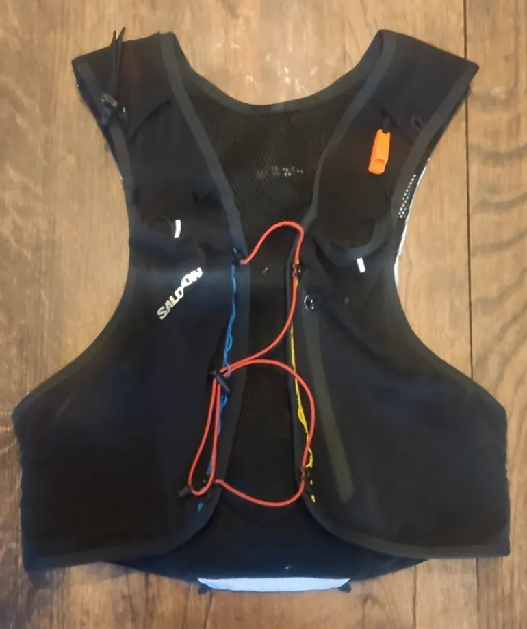 Used Salomon Adv Skin 5L Race Flag bike — image 2 of 2