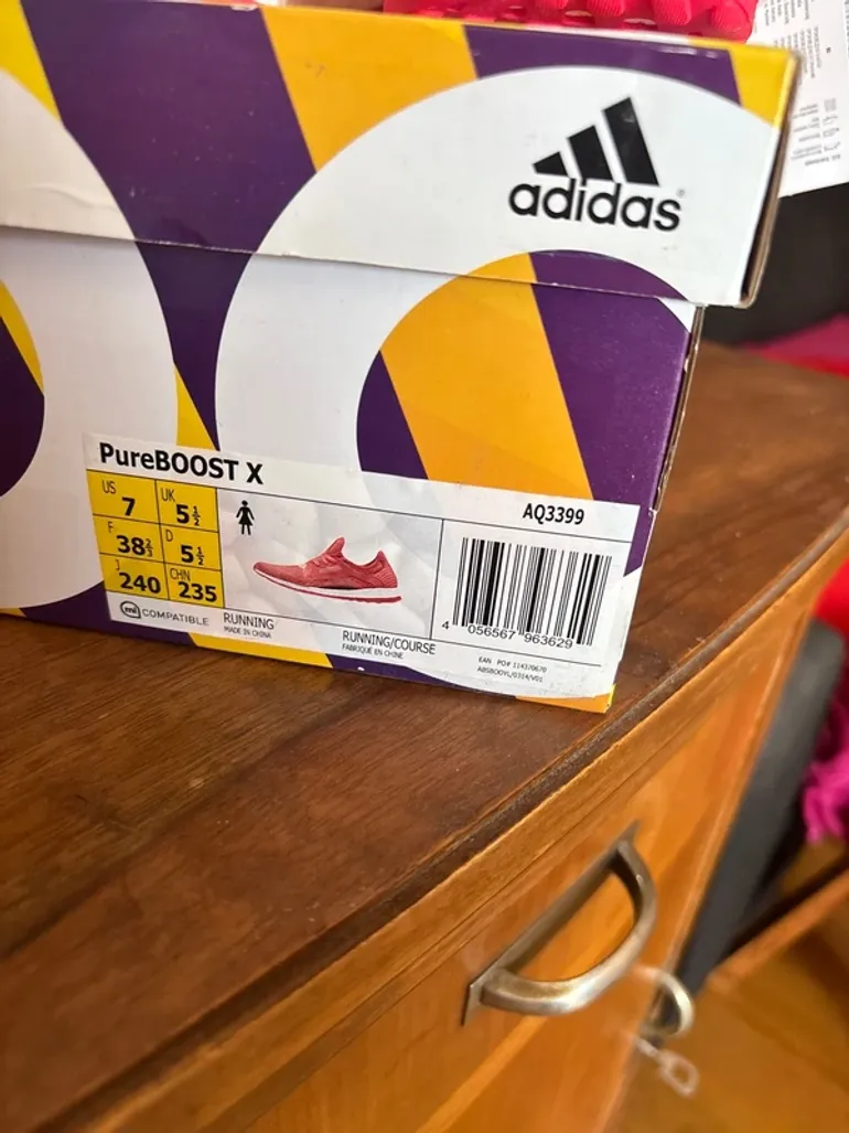 Adidas Pure Boost bike usato — immagine 5 di 5