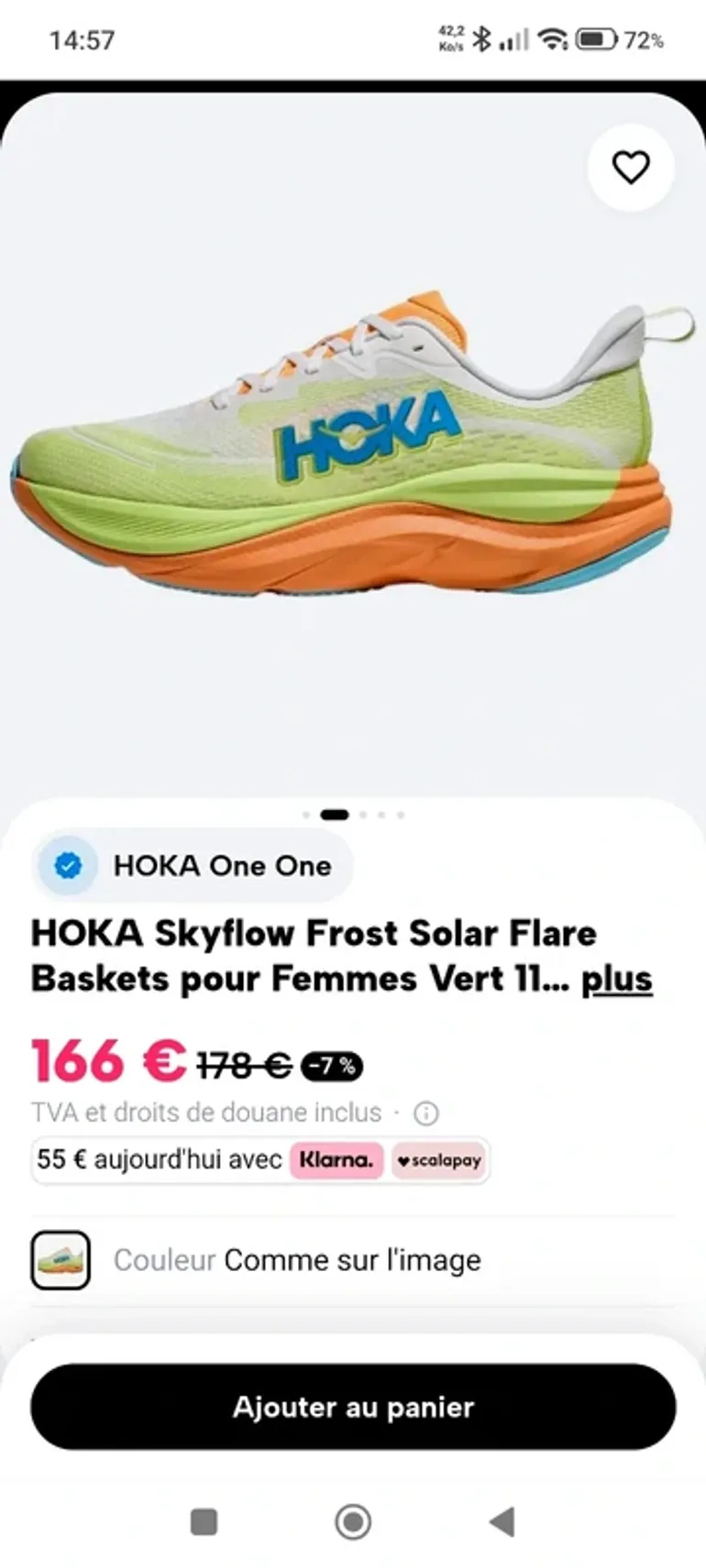 Used Hoka Skyflow bike — image 6 of 6