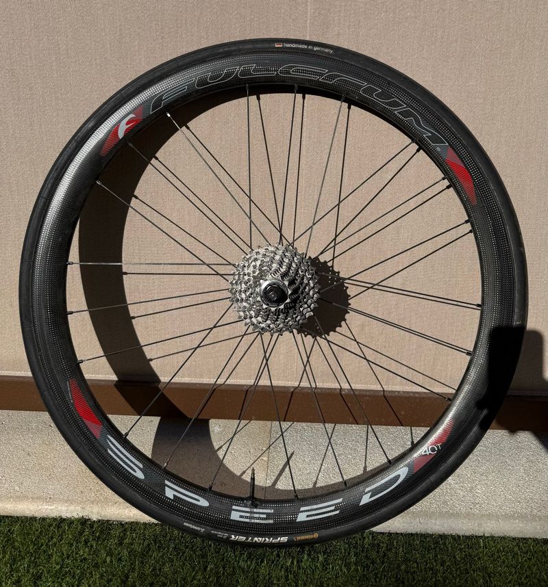 Used Fulcrum Speed 40T Carbon Rear Wheel Wheels