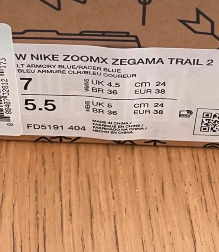 Used Nike ZoomX Zegama Trail 2 bike — image 5 of 5