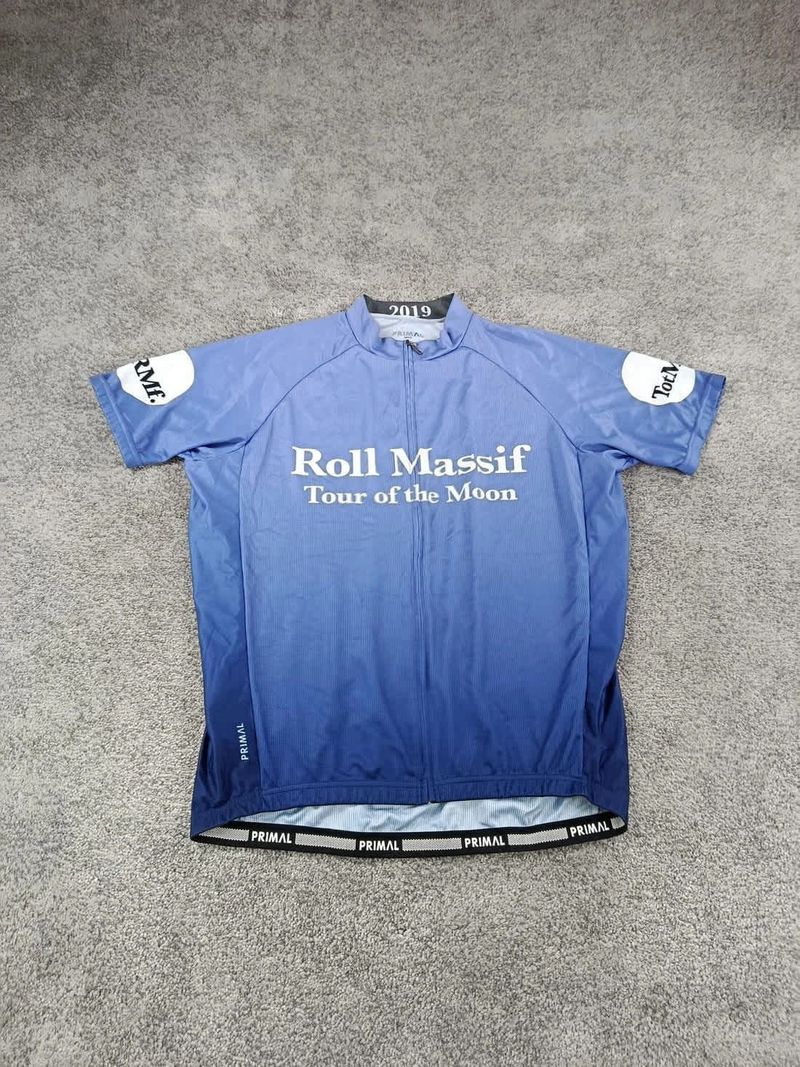 primal maillot velo homme taille xl -14 7424 cyclisme route respirant pays de la Lune Cycling Clothing usato