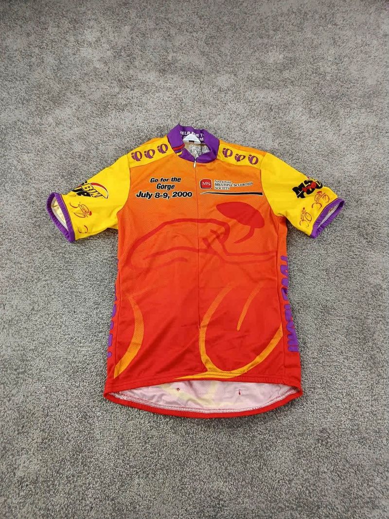 Used Pearl Izumi maillot velo homme taille m -12 7428 cyclisme route respirant - 2000 Colorado Cycling Clothing