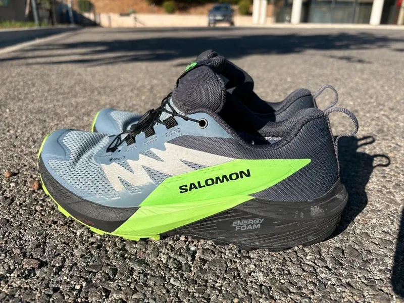 Used Salomon Sense Ride 5 GTX Running Shoes