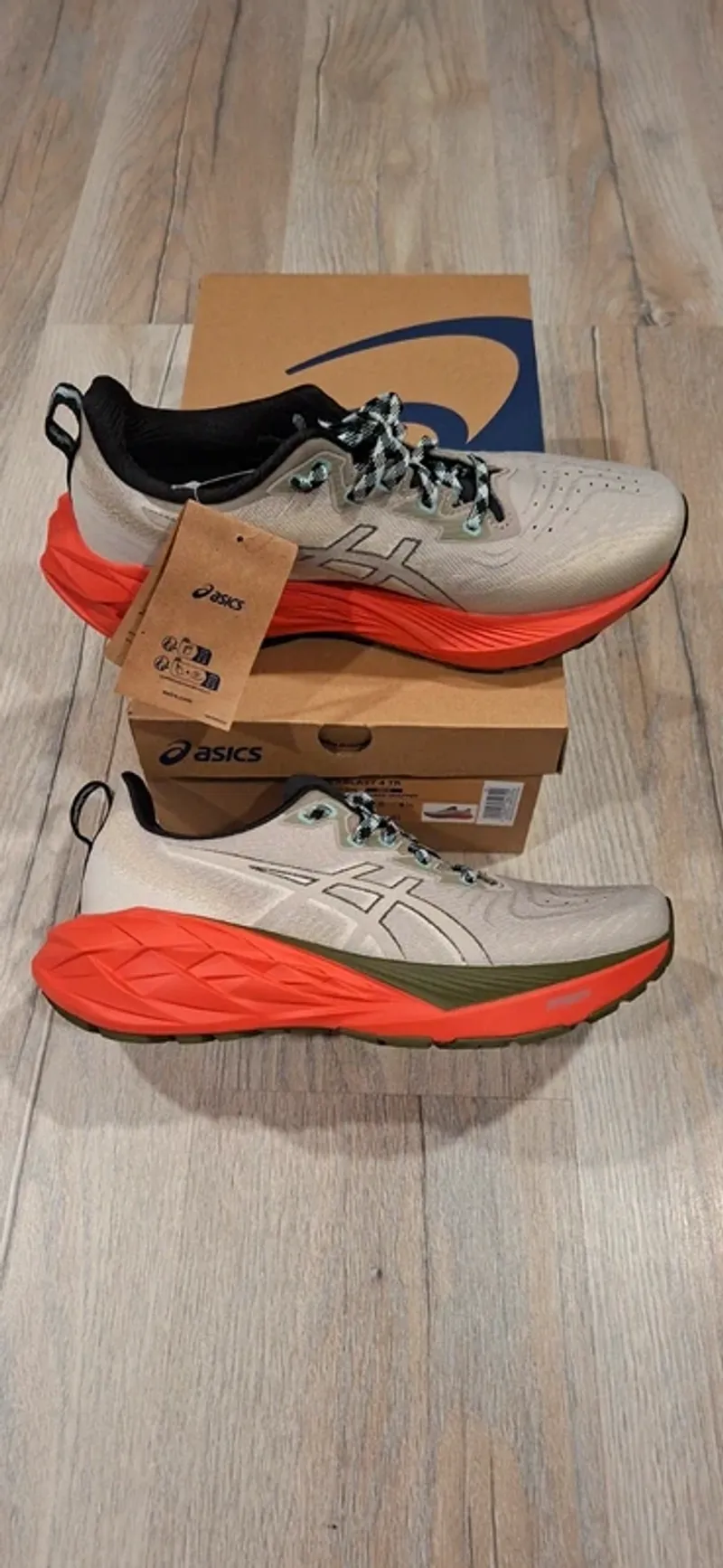 Used Asics Novablast 4 Trail Running Shoes