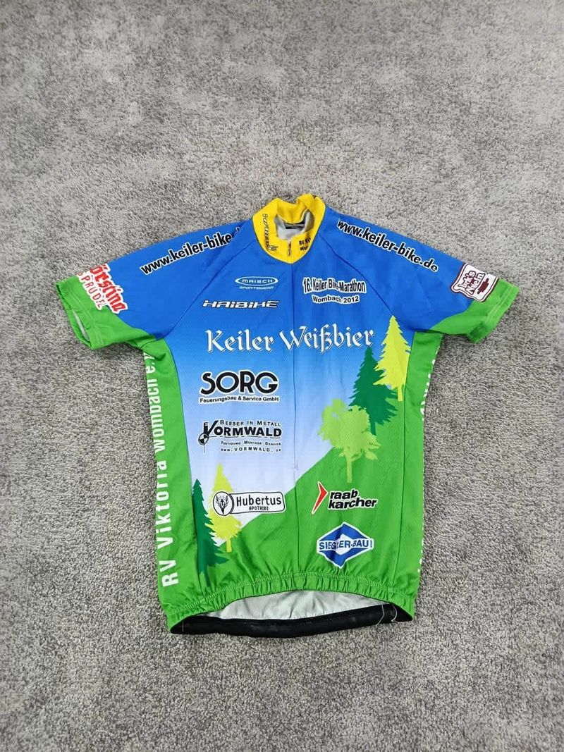 Käytetty maisch sportswear maillot velo homme taille s -91 7353 cyclisme vtt respirant Allemagne Cycling Clothing