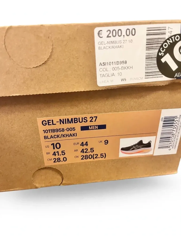 Asics Gel-Nimbus 27 bike d'occasion — image 5 sur 5