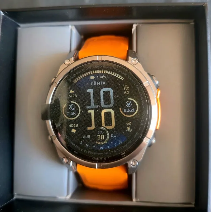 Used Orange Fenix 8 Sapphire 47mm Electronics
