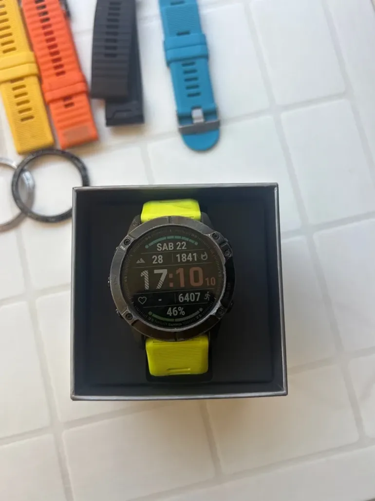 Brugt Garmin Fenix 6X Pro bike — billede 4 af 4