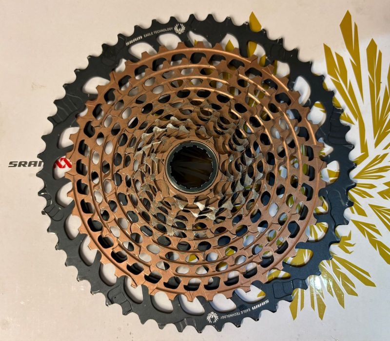 Used Sram XG1299 Copper xx1 52T Kassette noShimano x01 gx transmission Drivetrain & Pedals