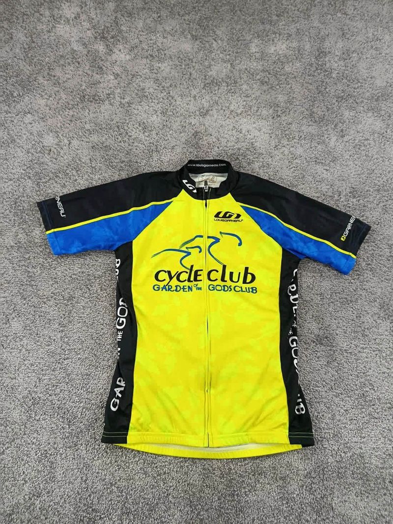 Used Louis Garneau maillot velo femme taille m -12 6836 cyclisme route respirant Colorado Cycling Clothing