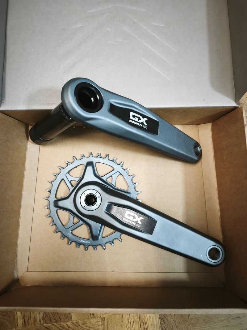 Brugt Sram GX DUB Wide 34 Drivetrain & Pedals