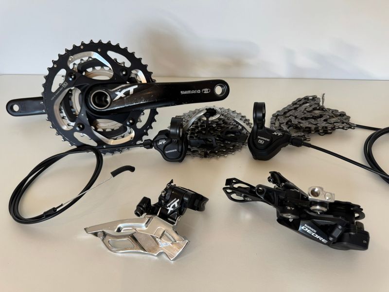 Gebrauchtes Shimano Deore / XT Groupset Groupset