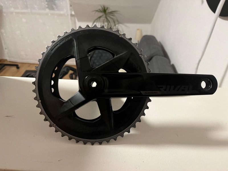 Sram Rival DUB 2x12 Crank 172, 5 Drivetrain & Pedals de segunda mano