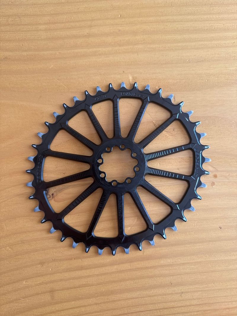 Używany Garbaruk Plateau Oval 42T Drivetrain & Pedals