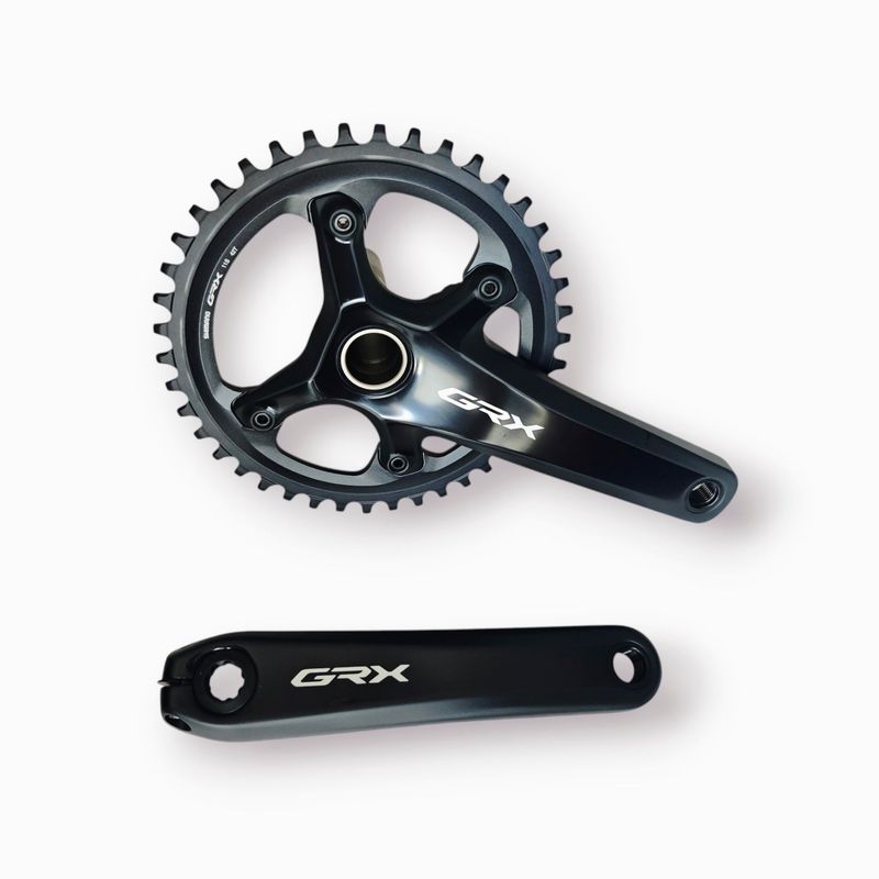 Used Shimano GRX FC-RX820-1 170mm Drivetrain & Pedals