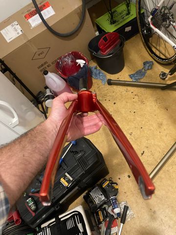 Brugt Van Rysel EDR CR Fork bike — billede 4 af 5