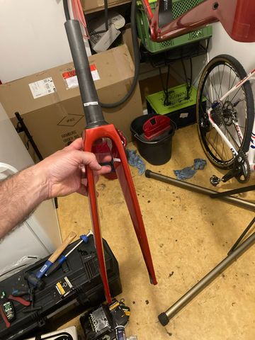Brugt Van Rysel EDR CR Fork bike — billede 5 af 5