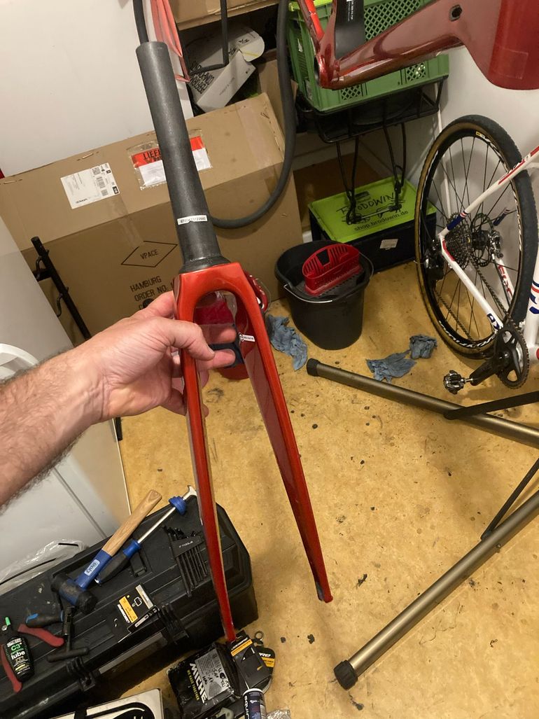 Brugt Van Rysel EDR CR Fork bike — billede 5 af 5
