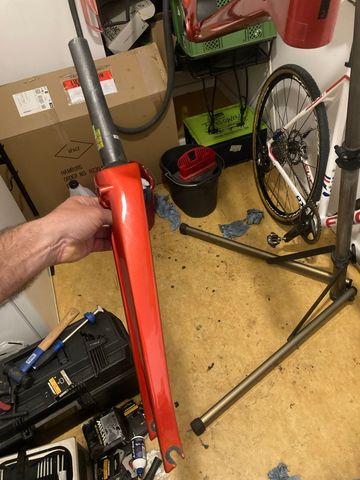 Brugt Van Rysel EDR CR Fork bike — billede 2 af 5