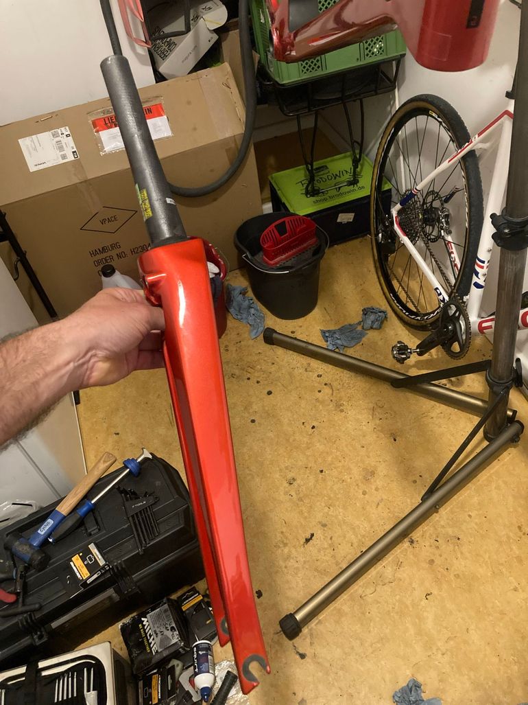 Brugt Van Rysel EDR CR Fork bike — billede 2 af 5