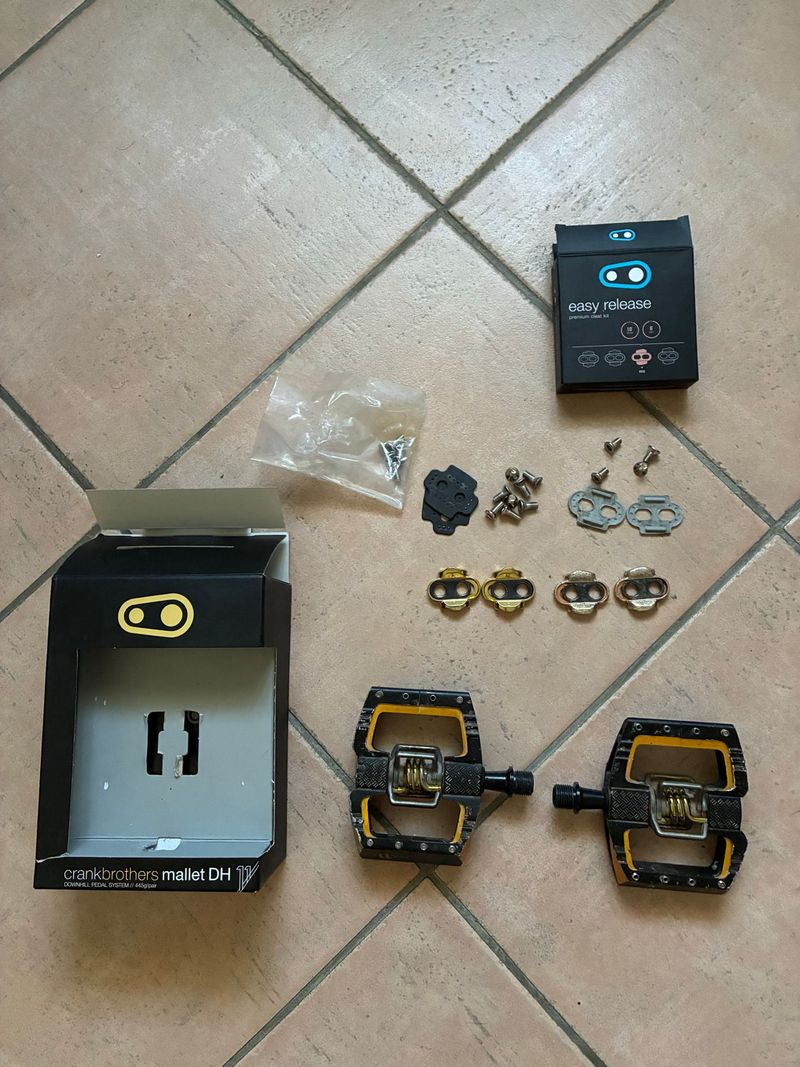 Used Crankbrothers Mallet DH 11 Drivetrain & Pedals