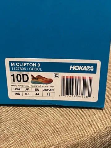 Hoka Clifton 9 bike usato — immagine 9 di 10