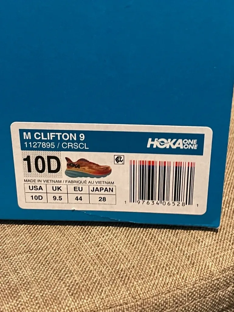 Hoka Clifton 9 bike usato — immagine 9 di 10