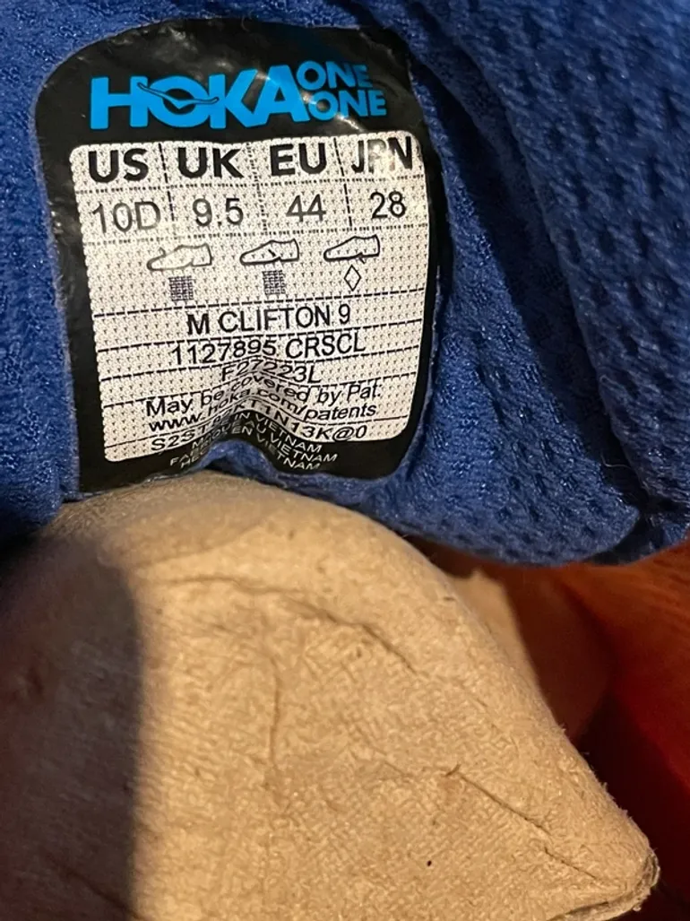 Hoka Clifton 9 bike usato — immagine 8 di 10
