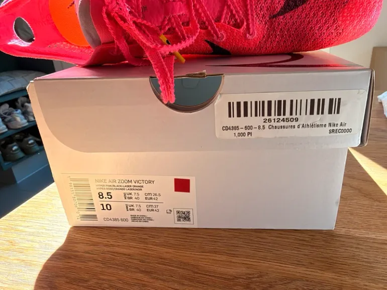 Used Orange Nike Air Zoom Victory bike — image 10 of 11