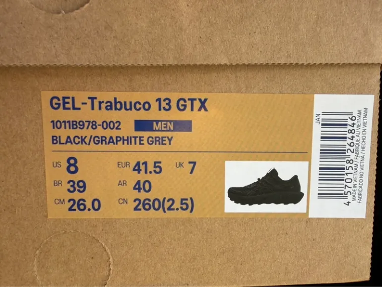 Used Asics Gel-Trabuco 13 Gtx bike — image 9 of 10