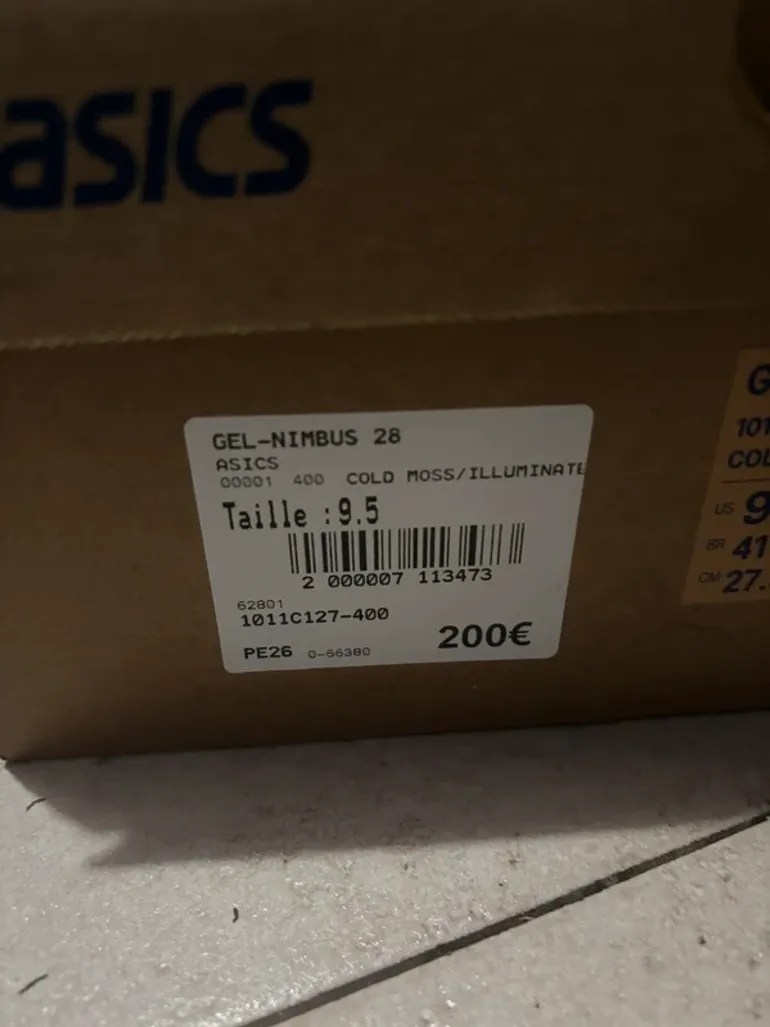 Used Asics Gel Nimbus 28 bike — image 3 of 3