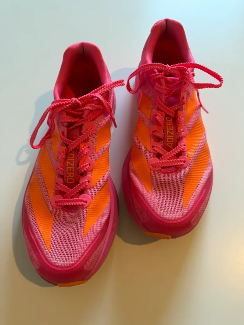 Tweedehands Orange Adizero Boston 13 Running Shoes